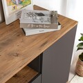 Consola, Hanah Home, Arista, Antracit / Pin Atlantic