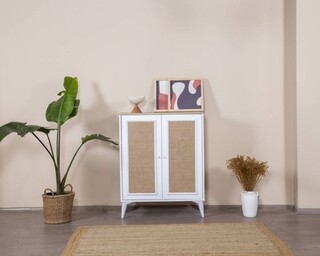 90x105x41 cm, Alb;Stejar