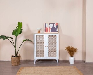 90x105x41 cm, Alb;Stejar