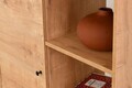 Dulap multifunctional, Wolina, Calvin, 90x105x41 cm, Corp: PAL 100% MELAMINAT, Stejar