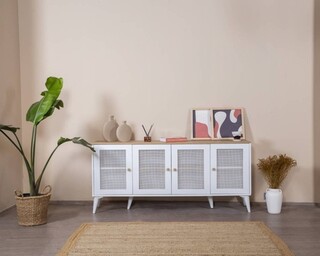 80x180x41 cm, Alb;Stejar