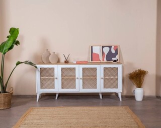 80x180x41 cm, Alb;Stejar