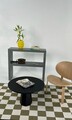 Masuta de cafea, Rotexa, Lilyum 42, 69x42x69 cm, MDF , Negru