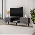 Comoda TV, Odessa, Brendon, 160x48 cm, PAL, Antracit