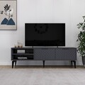 Comoda TV, Odessa, Regina, 160x50x29 cm, PAL, Antracit