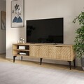Comoda TV, Odessa, Regina, 160x50x29 cm, PAL, Maro