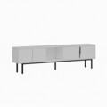 Comoda TV, Odessa, Ramsey, 180x50x29 cm, PAL, Alb