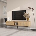 Comoda TV, Odessa, Ramsey, 180x50x29 cm, PAL, Maro