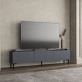 Comoda TV, Odessa, Oscar, 180x45x31 cm, PAL, Antracit