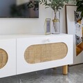 Comoda TV, Odessa, Elena, 180x42 cm, PAL, Alb