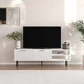 Comoda TV, Odessa, Venus, 150x45x30 cm, PAL, Alb