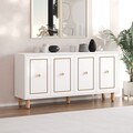 Consola, Odessa, Urban, 150x73x36 cm, PAL, Alb