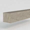 Comoda TV, Odessa, Alfa, 180x28 cm, PAL, Travertin