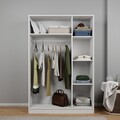 Dulap pentru haine, Miwood, Kardelen 1600-101, 120x180x51 cm, PAL, Alb