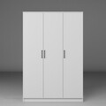 Dulap pentru haine, Miwood, Kardelen 1600-101, 120x180x51 cm, PAL, Alb