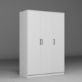 Dulap pentru haine, Miwood, Kardelen 1600-101, 120x180x51 cm, PAL, Alb