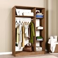 Dulap pentru haine, Miwood, Kardelen 1600-119, 120x180x51 cm, PAL, Maro