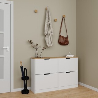 120.5x79.2x30 cm, Alb mat