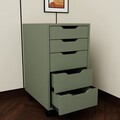 Dulap multifunctional, Miwood, Caisson 1600-78, 40x77 cm, PAL, Verde