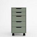 Dulap multifunctional, Miwood, Caisson 1600-78, 40x77 cm, PAL, Verde