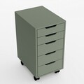 Dulap multifunctional, Miwood, Caisson 1600-78, 40x77 cm, PAL, Verde