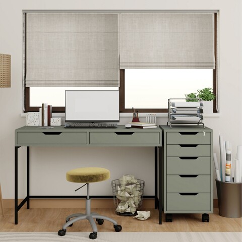 Birou, Miwood, Working 1600-77, 120x77 cm, PAL, Verde