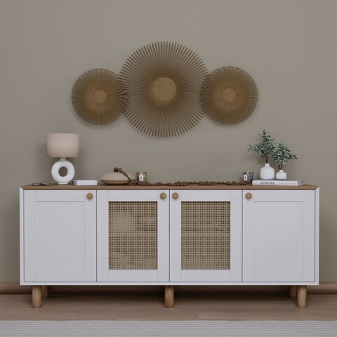 Consola, Miwood, Bohemian 1600-145, 180x75x40 cm, PAL, Nuc deschis