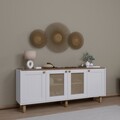 Consola, Miwood, Bohemian 1600-145, 180x75x40 cm, PAL, Nuc deschis