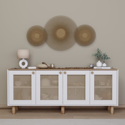 Consola, Miwood, Bohemian 1600-133, 180x75x40 cm, PAL, Nuc deschis