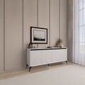 Consola, Miwood, Helen 1600-60, 180x80x37 cm, PAL, Alb