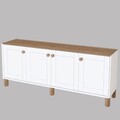 Consola, Miwood, Bohemian 1600-71, 180x80x37 cm, PAL, Nuc deschis