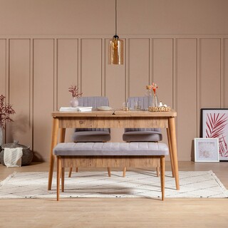 Atlantic Pine Soho, Bancheta 110x40x51 cm