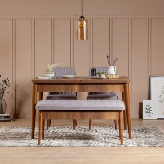 Walnut Soho, Bancheta 110x40x51 cm