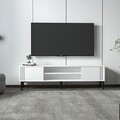 Comoda TV, Inarch, Snow, 140x44 cm, PAL, Alb