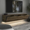 Comoda TV, Inarch, Neon, 160x35x32 cm, PAL, Maro