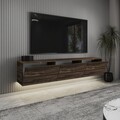 Comoda TV, Inarch, Neon, 160x35x32 cm, PAL, Castan