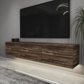 Comoda TV, Inarch, Neon, 160x35x32 cm, PAL, Castan