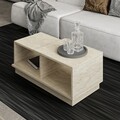 Masuta de cafea, Inarch, Consept, 90x36x45 cm, PAL, Travertin