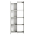Corp biblioteca, Inarch, Offer, 70x180x30 cm, PAL, Alb