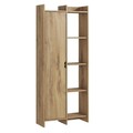 Corp biblioteca, Inarch, Offer, 70x180x30 cm, PAL, Stejar