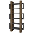Corp biblioteca, Inarch, Milano, 80x160x28 cm, PAL, Nuc / Antracit