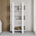 Corp biblioteca, Inarch, Milano, 80x160x28 cm, PAL, Alb