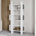 Corp biblioteca, Inarch, Milano, 80x160x28 cm, PAL, Alb