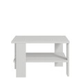 Masuta de cafea, Inarch, Duama, 60x37x45 cm, PAL, Alb
