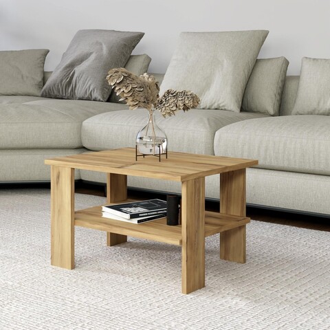 Masuta de cafea, Inarch, Duama, 60x37x45 cm, PAL, Stejar