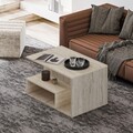 Masuta de cafea, Inarch, Vera S004, 90x48 cm, PAL, Travertin