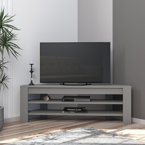 Comoda TV, Inarch, Corner, 120x40x30 cm, PAL, Gri