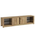 Comoda TV, Inarch, Aydos, 180x45x35 cm, PAL, Stejar