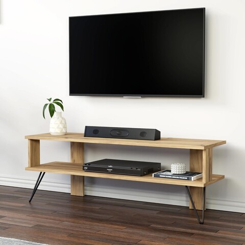 Comoda TV, Inarch, Duama, 120x42x35 cm, PAL, Stejar