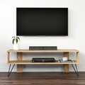 Comoda TV, Inarch, Duama, 120x42x35 cm, PAL, Stejar